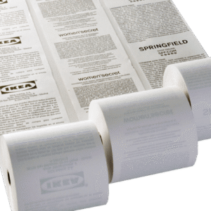 Rollos de papel térmico personalizados