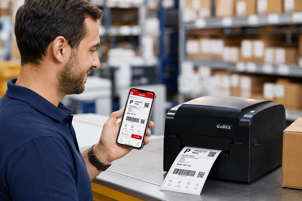 Programas para etiquetas Godex en el movil