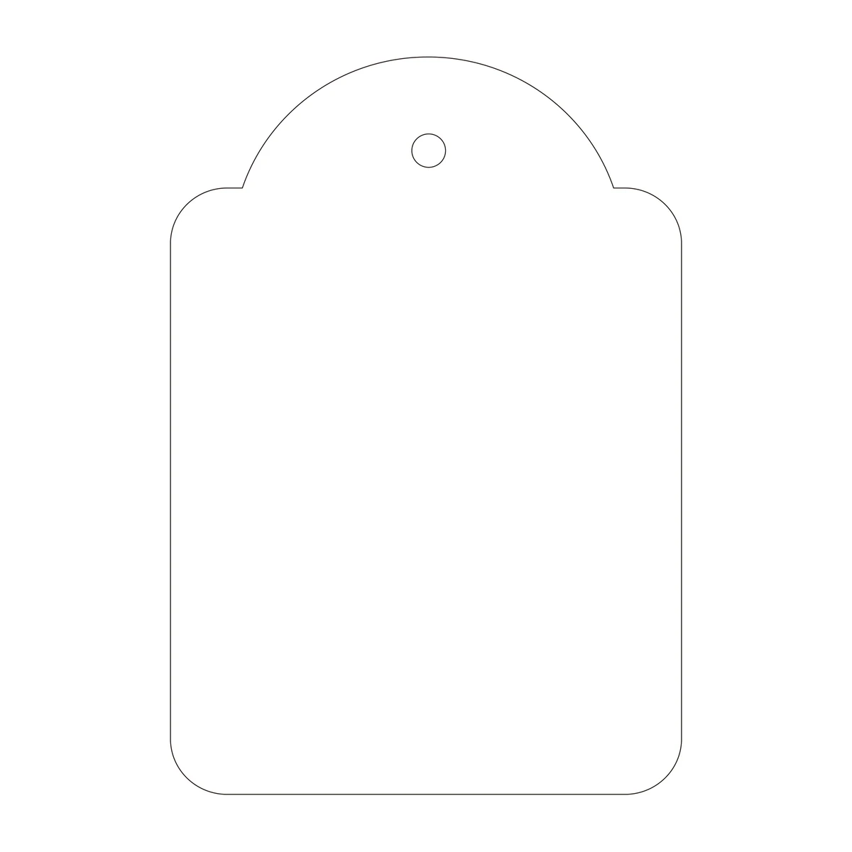 Etiquetas colgantes APLI 46 × 65 mm blanco (400 uds.)