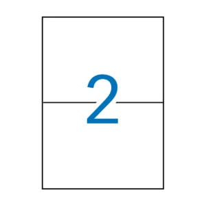 Etiquetas APLI 210 × 148 mm A4 permanente blanco (200 uds.) – ref. 01264