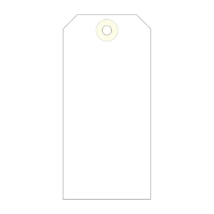 Etiquetas colgantes APLI 120 × 57 mm crema (1.000 uds.)