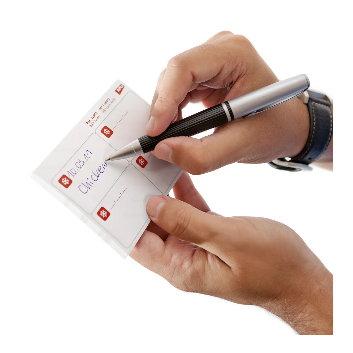Etiquetas APLI 50 × 30 mm removible blanco (140 uds.) - Imagen 3