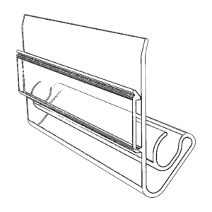 Imagen real de Carril Opticon para estante vertical de 30-35 mm de 1 m, referencia Opticon 14755