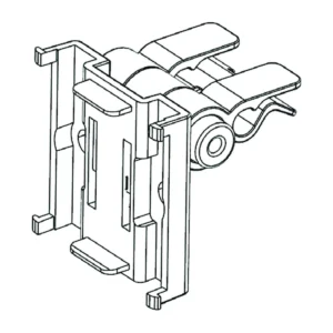 Imagen real de Soporte de sobremesa Opticon pequeño con bisagra trasera, referencia Opticon 14772