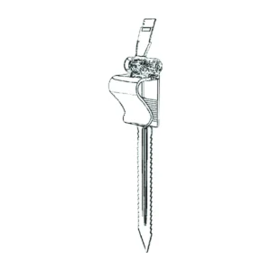 Imagen real de Soporte de pin para hielo Opticon, referencia Opticon 14777