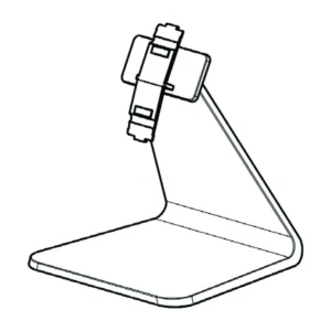 Imagen real de Soporte de sobremesa Opticon grande con imán, referencia Opticon 14919